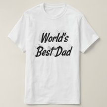 Svart text T-Shirt på bästa Pappa Fars dag