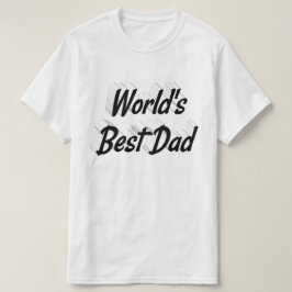 Svart text T-Shirt på bästa Pappa Fars dag
