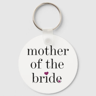 Svart textbudens mamma Keychain Nyckelring