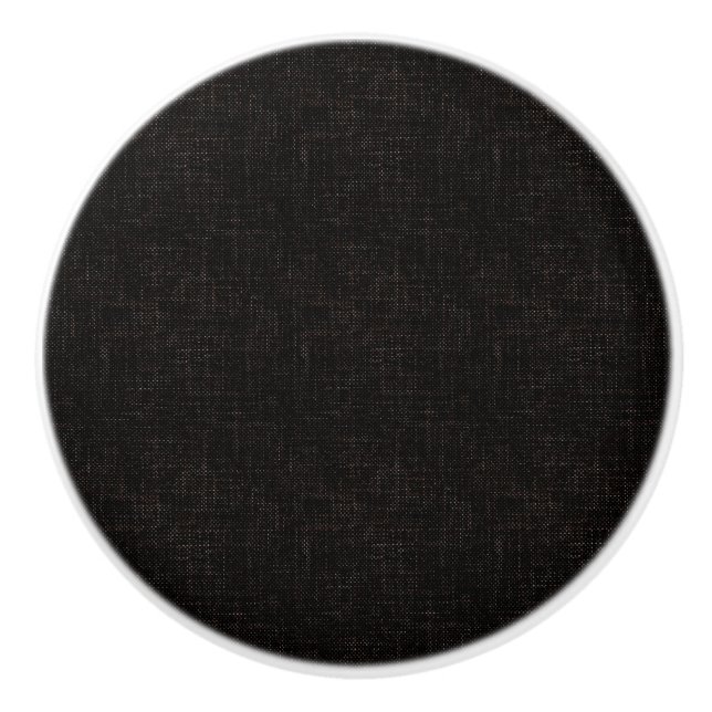 Svart texturerad solid färg knopp (Framsidan)