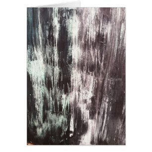 Svart texturerat kanfaskort hälsningskort