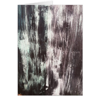 Svart texturerat kanfaskort hälsningskort