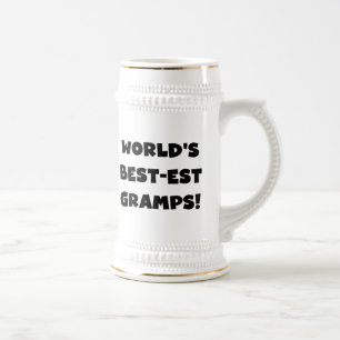 Svart textvärldens bästa Gramps-gåvor Sejdel