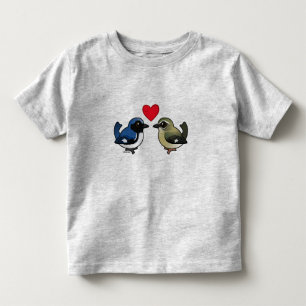Svart-throated blåttkärlek tee