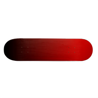 Svart till röd gradient skateboard bräda 19,5 cm