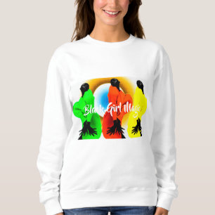 Svart tjej-magi  t shirt