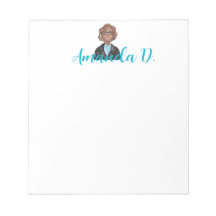 Svart tjej med glasögon Personlig