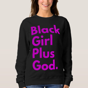 SVART TJEJ PLUS GUD T SHIRT