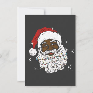 Svart tomte jul Svart historia Xmas  Inbjudningar