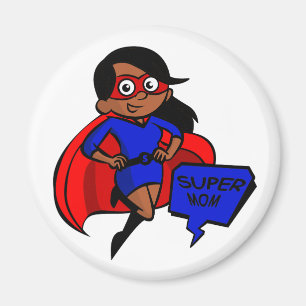 svart toppen mamma magnet