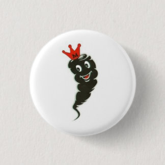 Svart tornadologotyp knapp