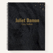 Svart träkol guld-prickar