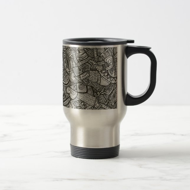 Svart travel mug resemugg (Höger)