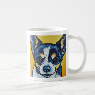 Svart Tri för ChihuahuaLC (Lorenzo) Kaffemugg