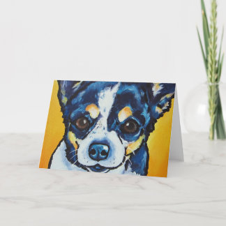 Svart Tri för ChihuahuaLC (Lorenzo) Kort