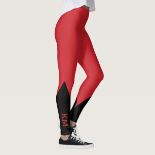 Svart triangel Inledande Brandmotorns bensin Leggings