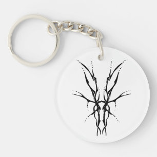 Svart Tribal Hjälm Skalle Jakt Design