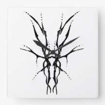 Svart Tribal Hjälm Skalle Jakt Design