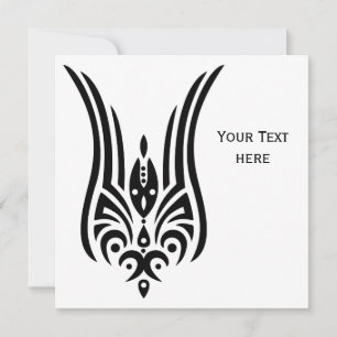 SVART Tribal Tattoo - tulpan + dina idéer