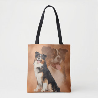 Svart tricolor australian shepherd - Aussie Tygkasse