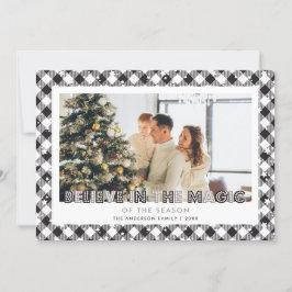 Svart tror på det magiska fotojulkortet julkort