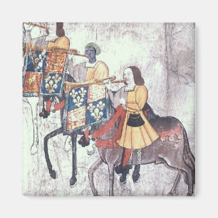 Svart trumpetare magnet
