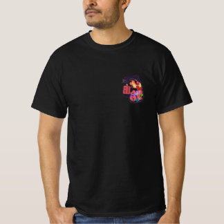 Svart Tshirt Manar Design Burk i Hearts T Shirt