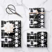 Svart tumavtryck Cookie Träd Bark mönster