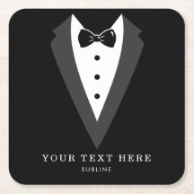 Svart Tuxedo Groom-Marskalkar, Bröllopsfest