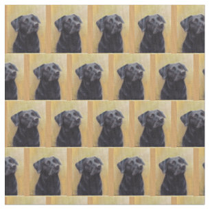 Svart tyg för konst för hund för porträtt för