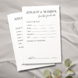 Svart typografi Modern råd och önskemål i Student