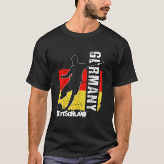 Svart Tyskland T-shirt. 01 T Shirt