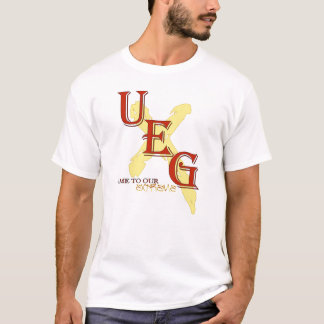 Svart UEG-lek till vår ytterlighetT-tröja T-shirt