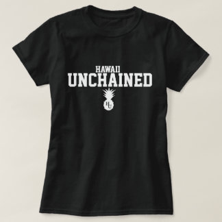 Svart unchained kvinna utslagsplats tee