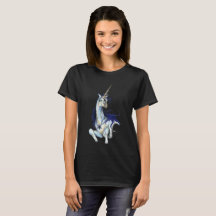 Svart unicornTShirt