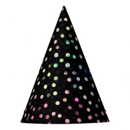 Svart utformning av elegant Iridescent Glitter-pun