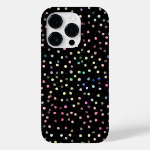 Svart utformning av elegant Iridescent Glitter-pun