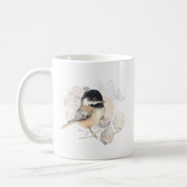 Svart utklädd Chickadee Art Kaffemugg