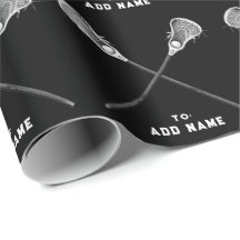 Svart utmatning av Lacrosse Sports