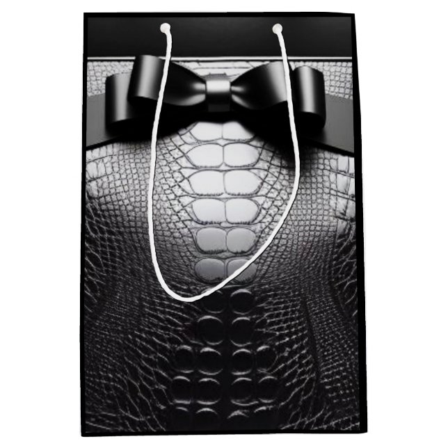 Svart utskrift/fack/gift-fack för djur (Framsidan)