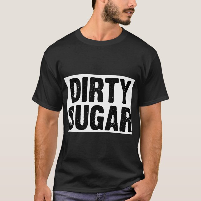 svart utslagsplats för old school t-shirt (Framsida)