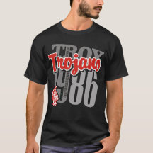 Svart utslagsplats för Troy Trojans