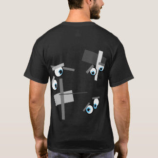 Svart "vaktare" t shirt