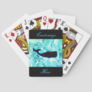 svart val blått Thunder_Cove Casinokort