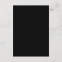 Svart, vanlig, 3,5 tum x 5 tum, tom Bröllop