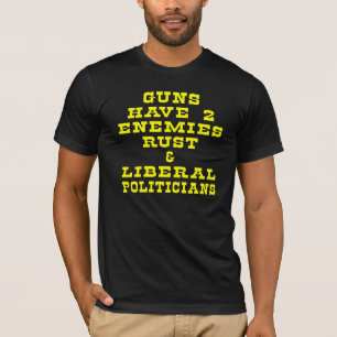 Svart vapen 2 fiender tee shirt
