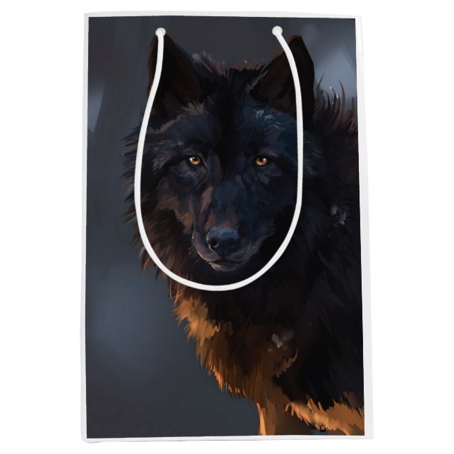 Svart varg (Framsidan)