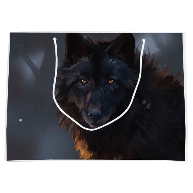 Svart varg (Framsidan)