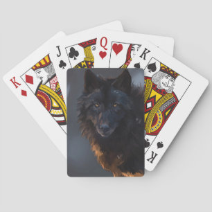 Svart Varg Casinokort