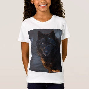 Svart Varg T Shirt
